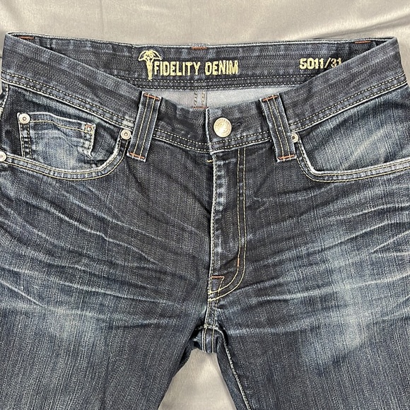Fidelity Denim SLIM JIM SABBATH RINSE | W31 - Picture 3 of 7